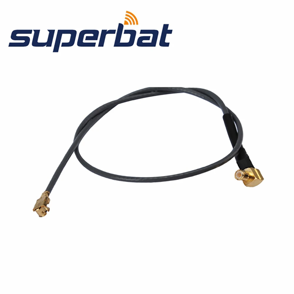Superbat MCX Штекерный разъем под прямым углом до IPX U.FL гнездовой 1 13 кабель Перемычка