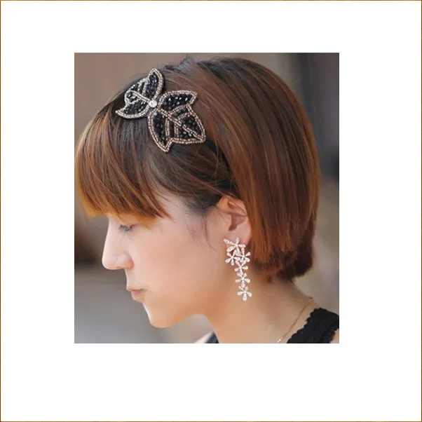 Min. order is $5(can mix)Low price 2014 Summer accessories jewelry Full of Rhinestone girl's/lady's Big stud Earrings | Украшения и