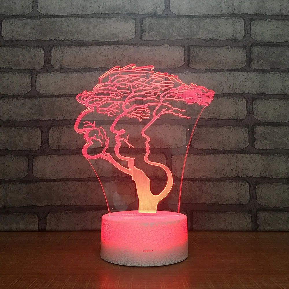 Tree LED Night Light 7 Color Change Desk Action Figures Boys Girls Birthday Toys 263 | Игрушки и хобби