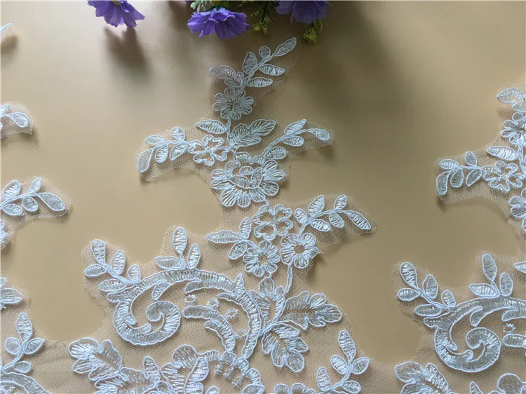 9 ярдов деликатное шитье ремесло цветочная ткань цветок Венеция Свадебная