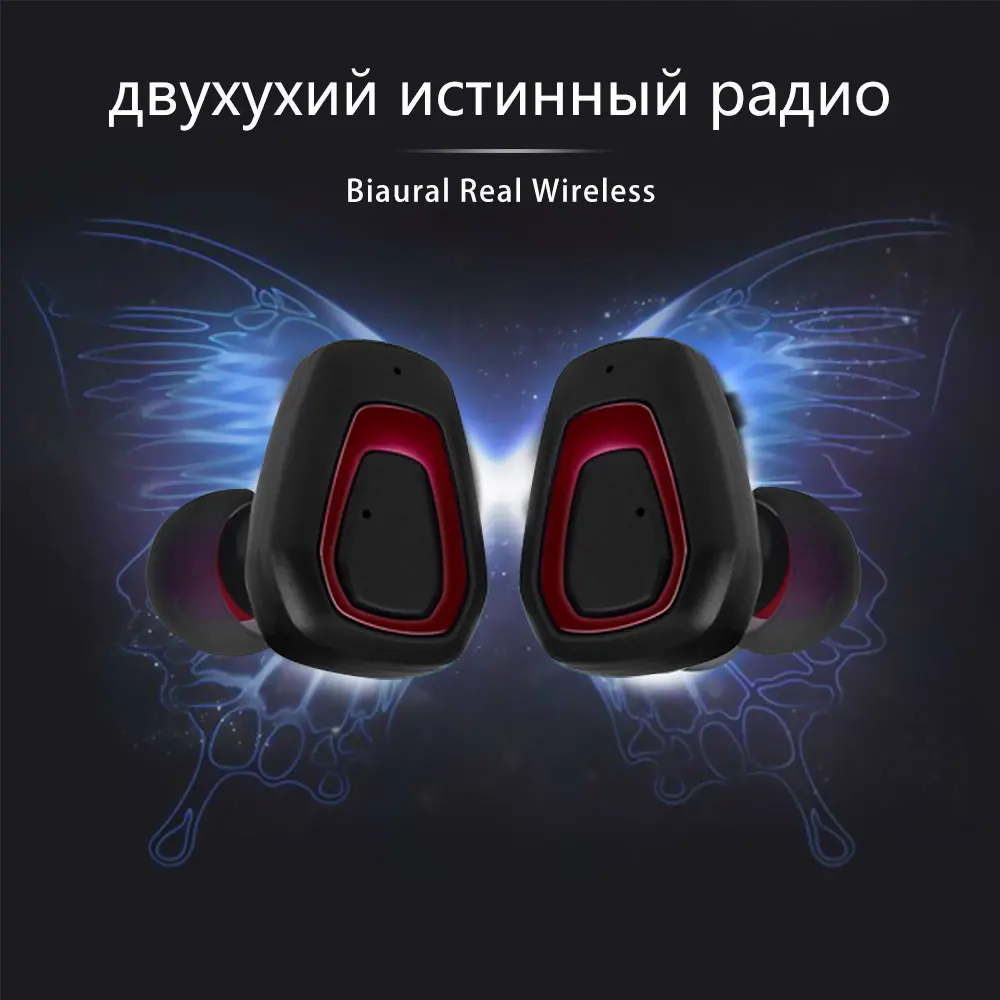 Фото Беспроводные наушники Bluetooth 5 0 Sport TWS 1:1 Auriculares игровой стерео в ухо для всех