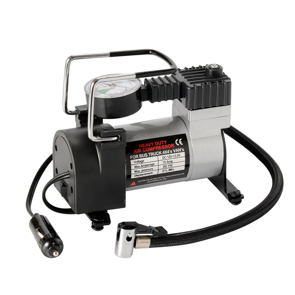 Сверхмощный портативный 12V воздушный компрессор 140PSI шины для грузовика