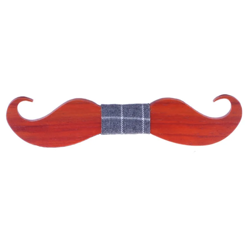 

Luxury banquet bow ties fashion wooden beard men bow tie