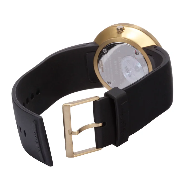 ODM Специально Разработанный Мода и Повседневные Кварцевые Силиконовый Ремешок