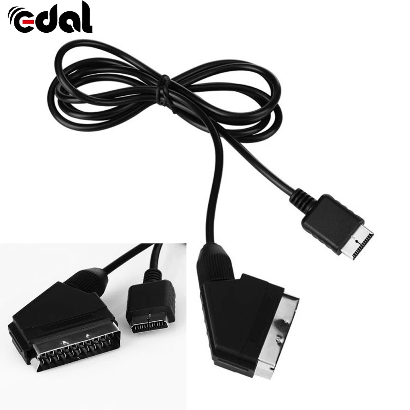 1 шт. 2 м AV кабель RGB TV сменный Соединительный для Sony Playstation PS1 PS2 PS3 PAL/NTSC консолей