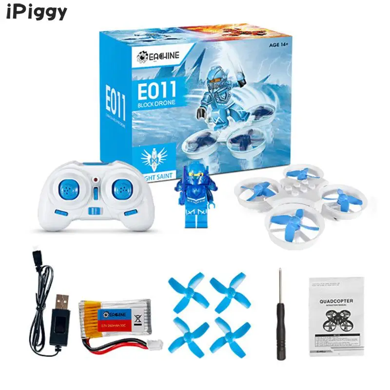 Hot Sale Eachine E011RC Quadcopter RTF Mini 2.4G Headless Mode With 60000RPM 716 Coreless Motor Toy Brick | Игрушки и хобби