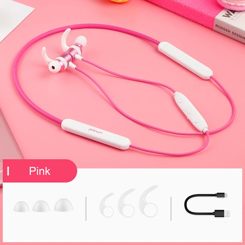 Новые Picun H26 Спорт Bluetooth 4 1 Гарнитура беспроводные стерео наушники для