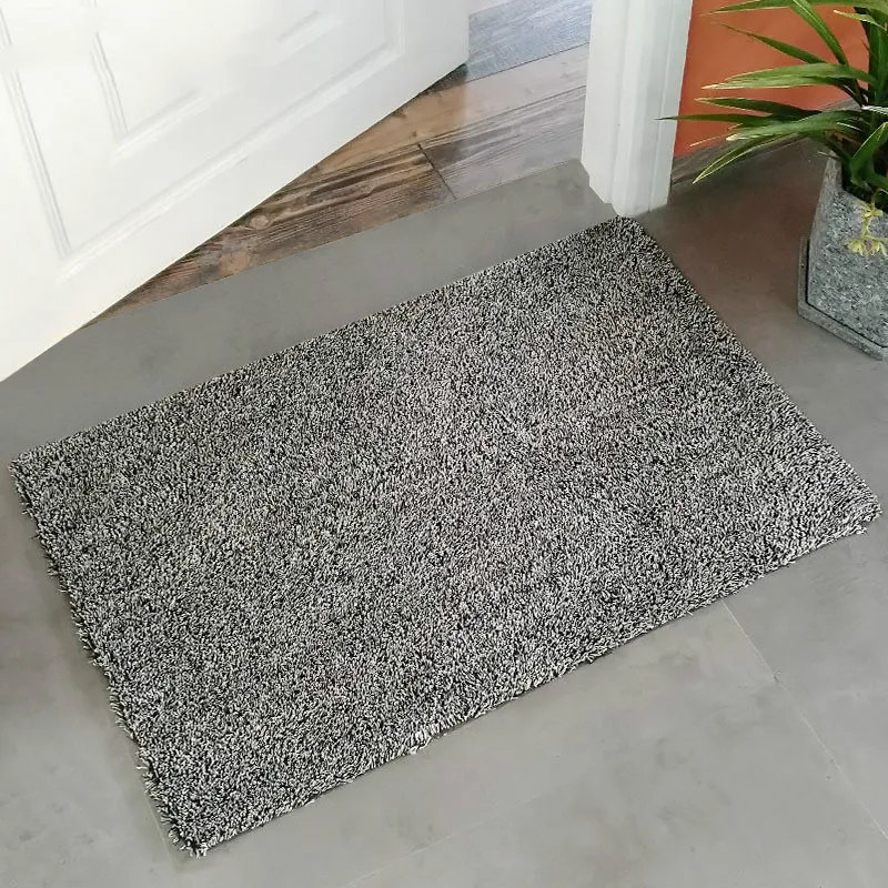 Indoor Super Absorbs Doormat Latex Backing Non Slip Door Mat for Small Front Inside Floor Dirt Trapper Cotton Entrance Rug | Дом и сад