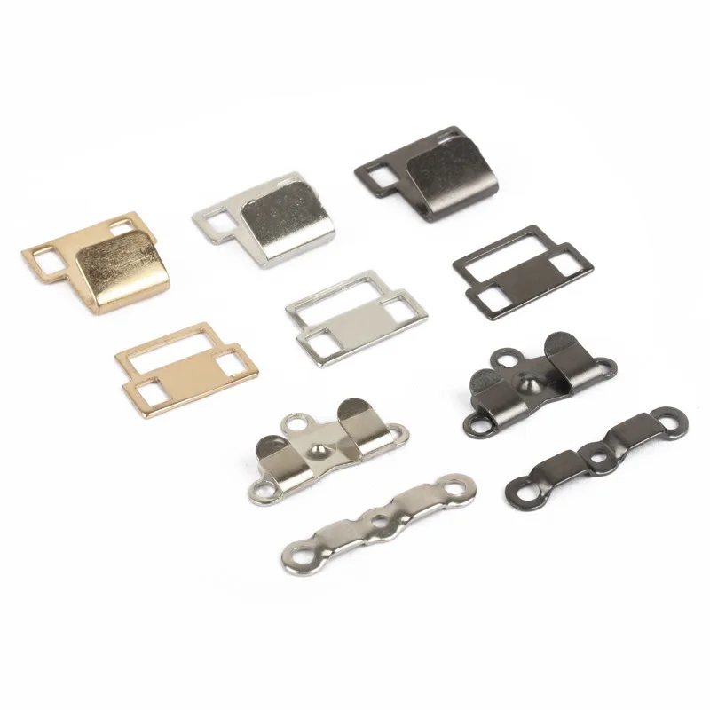 100pcs Good qulaity Brass Metal Hook hanger buckle fittings Garment hook And Eye suit pants trousers skirt Sew On | Дом и сад