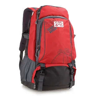 red HIGHSEE, уличный рюкзак, 50л, походный рюкзак, походный, мужской, водонепроницаемый, для путешествий, кемпинга, рюкзак, походный, для улицы, спортивная сумка - Цвет: red