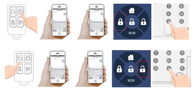 gsm wifi охранная беспроводная сигнализация для охрана дома умный дом комплект сигнализатор безопасность система датчик движения безопасности проводная оповещения смс телефон панель аларм с симкой пульт от контроль