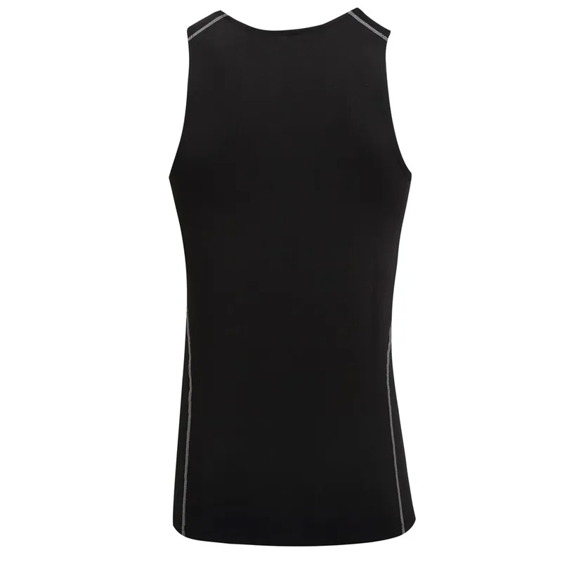 2019 Men's Summer Compression Casual Clothing Tanktops Sleeveless Elastic fitness male Vests Bodybuilding Singlet F50 | Мужская