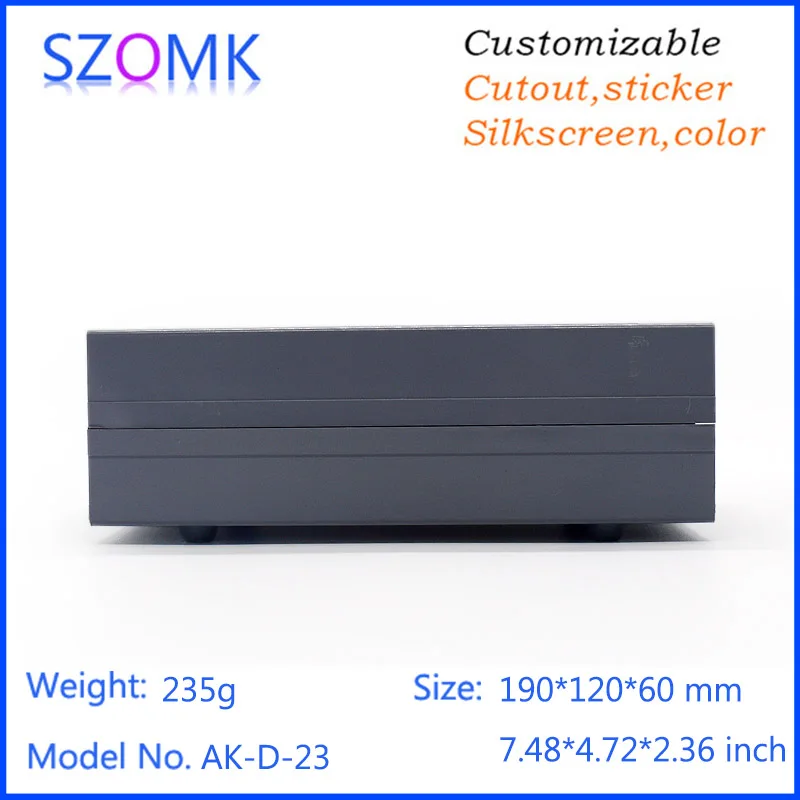 Szomk Высокое качество Настольный пластиковый корпус LCD блок управления для