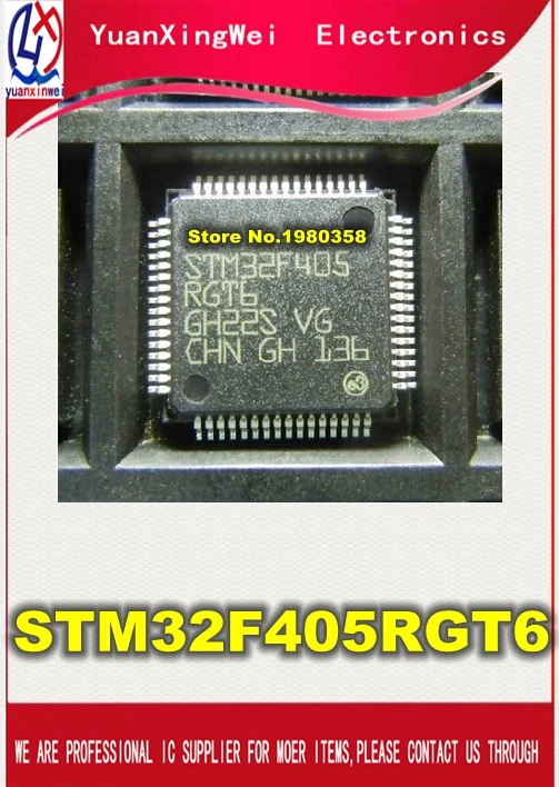 1 шт./лот STM32F405RGT6 32F405RGT6 STM32F405 LQFP64|lot|lot lotlot 10pcs |