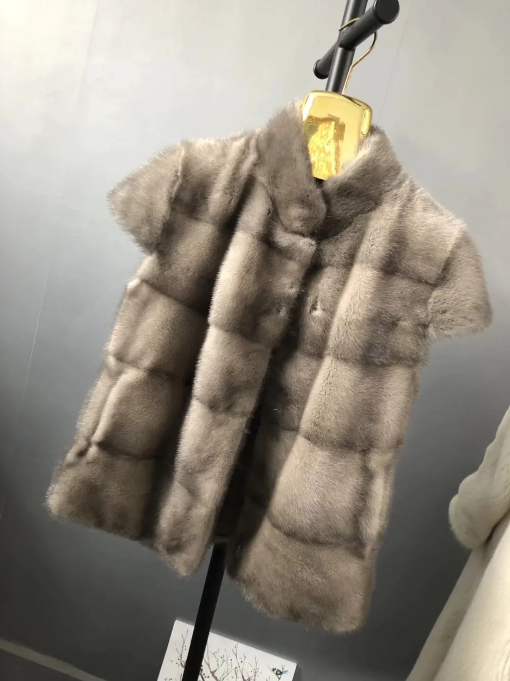 HDHOHR новые женские меховые пальто из натурального меха норки короткие модные теплые зимние меховые куртки верхняя одежда Меховая парка для женщин