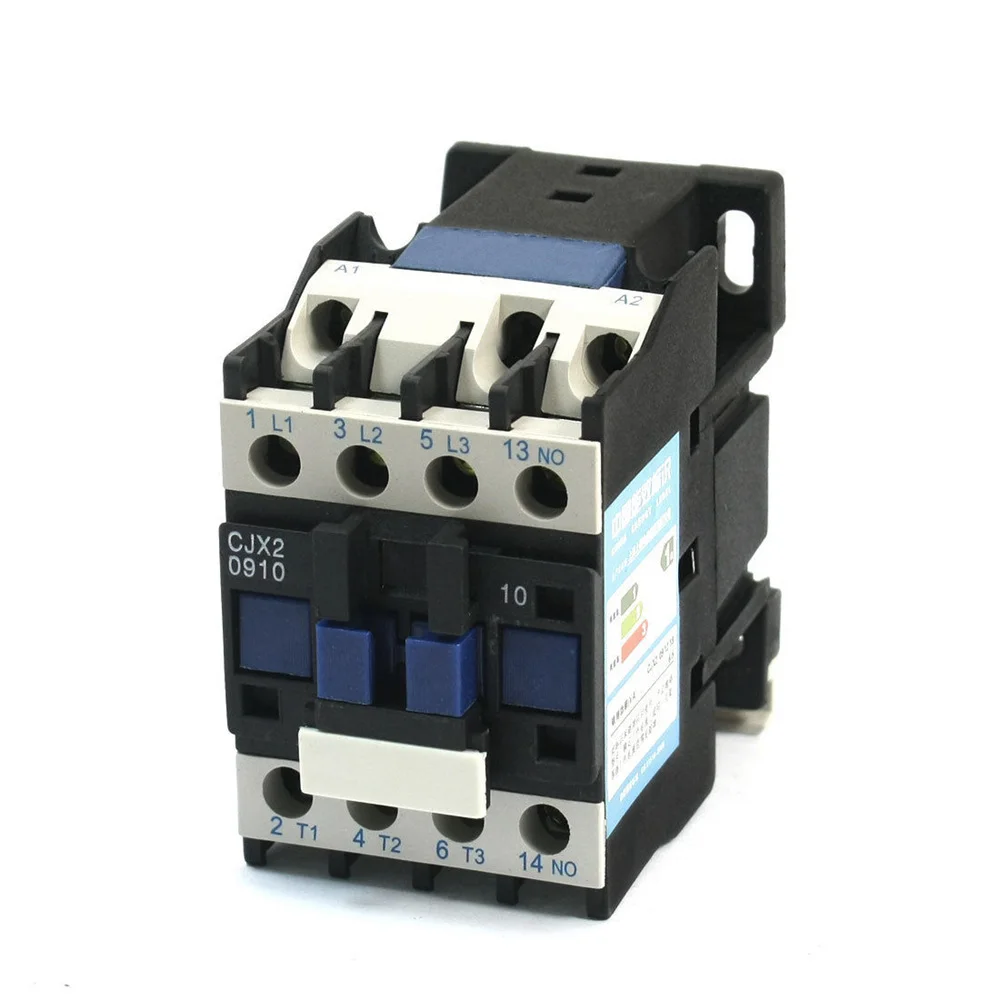 CJX2-09 3 полюса 1NO 110VAC 50Hz/60Hz Напряжение катушки 9A AC-3 Номинальный рабочий ток