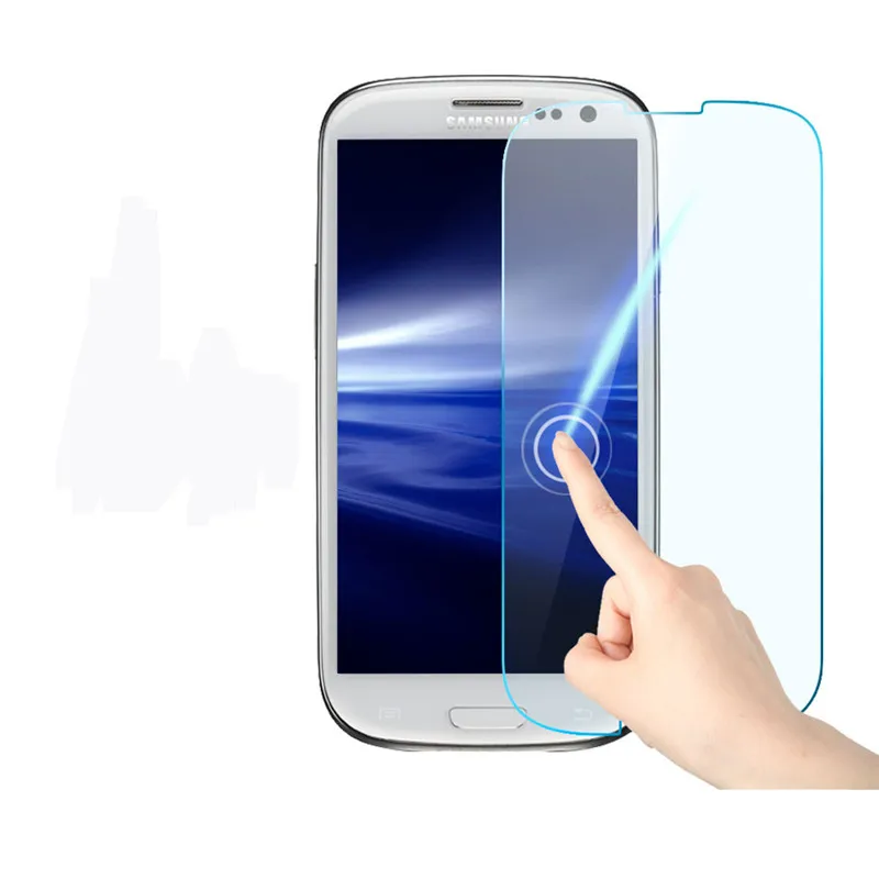2pcs/lot Premium Tempered Glass Screen Protector Toughened protective film for Samsung galaxy S3 i9300 Neo i9301 Duos i9300i | Мобильные