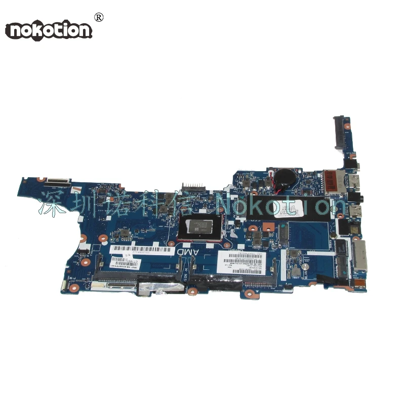 Материнская плата NOKOTION 827576 601 001 для ноутбука HP 745 G3 14 дюймов дисплей A12|Материнские