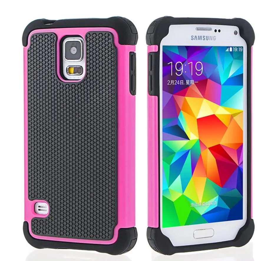 Чехол для Samsung Galaxy S5 роскошный армированный силиконовый резиновый