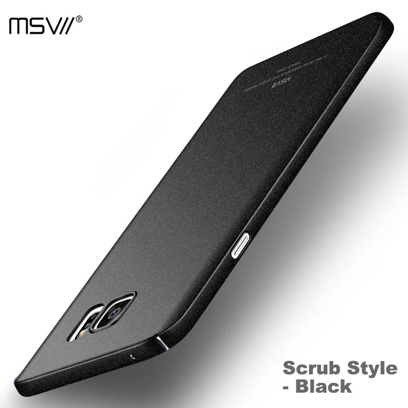 Scrub Black Бренд Msvii Роскошный чехол-протектор для samsung Galaxy Note 5 простой/матовый ультра-тонкий жесткий чехол для телефона из ПК для samsung Note5 - Цвет: Scrub Black