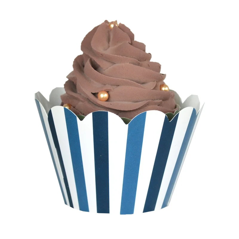 

Beautiful pattern laser cut and print high quality paper cupcake wrappers