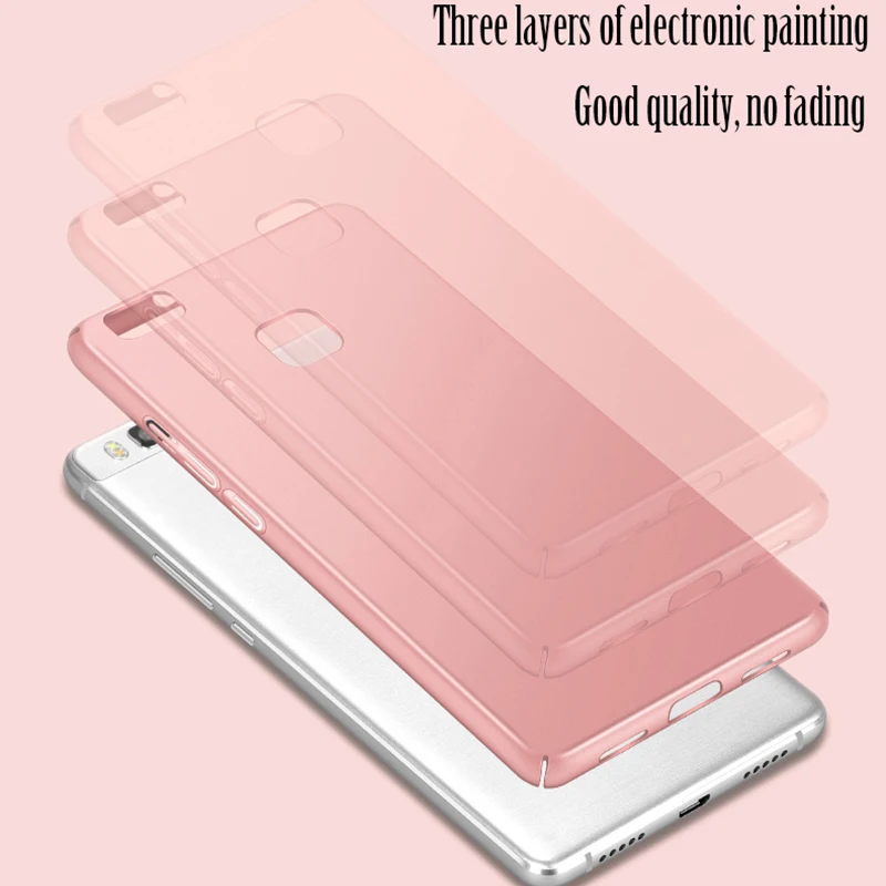 Матовый Жесткий ПК мобильный телефон чехол для Huawei P8 P9 P10 Lite Plus 2017 Honor 5A 6c Enjoy 6s Mate 9 10