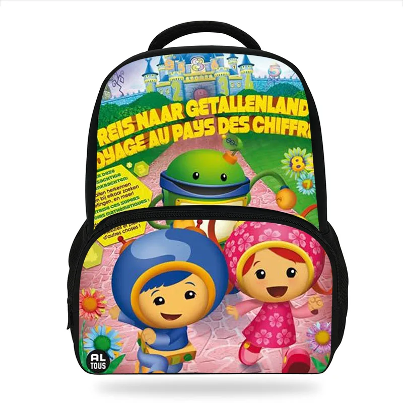 Детские школьные сумки для учеников рюкзак на плечо команда umizomi Детская Книга