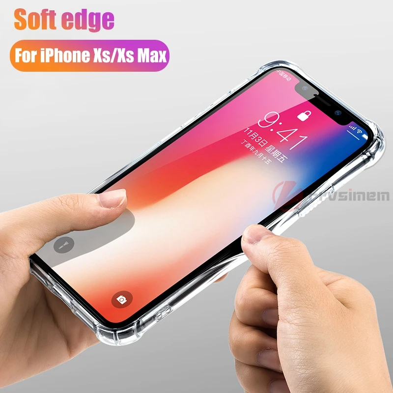 Защитный чехол для iphone XS XR MAX 10 X 6 6s 7 8 Plus|Бамперы| |