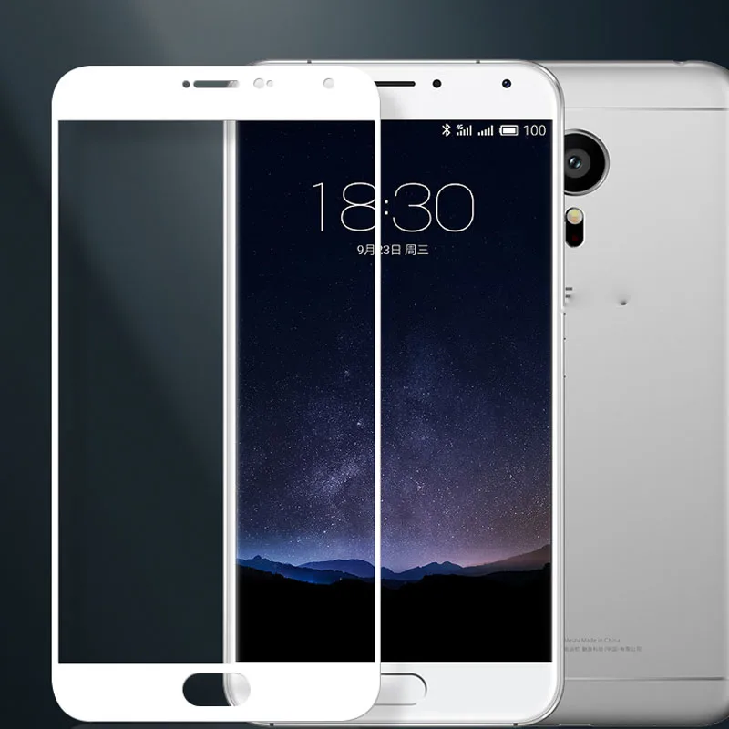 Полностью покрывающее закаленное Стекло для MeizuPro5 Pro 5 Экран Защитная