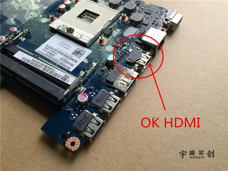 Новинка! PIWG2 LA 675AP материнская плата для ноутбука Lenovo G570 ноутбук (с портом HDMI) тест