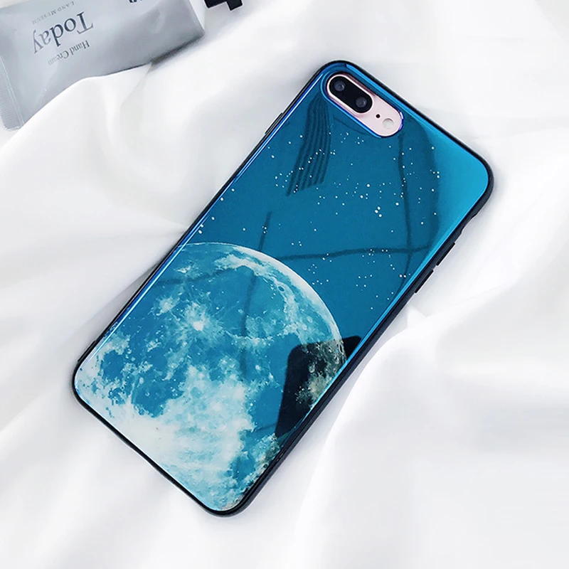 LOVECOM Вселенная планета чехол для телефона для iPhone 11 Pro Max XR XS Max X 8 7 6 6S Plus Ретро Blu-Ray мягкий IMD Телефон задняя крышка чехол s