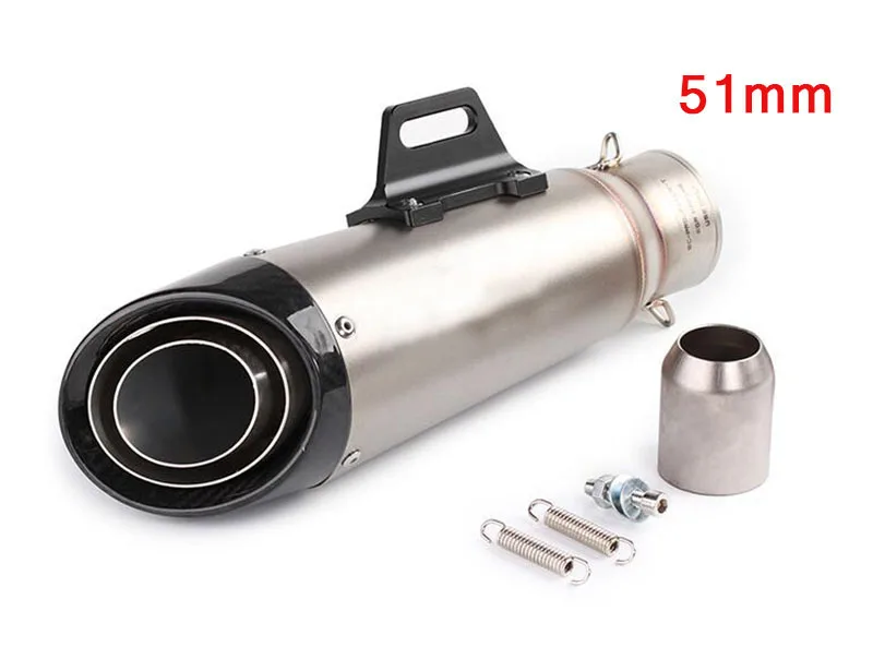 Универсальный мотоциклетный глушитель TKOSM 51 60 мм для R6 R1 CBR600 Z750 S1000 |