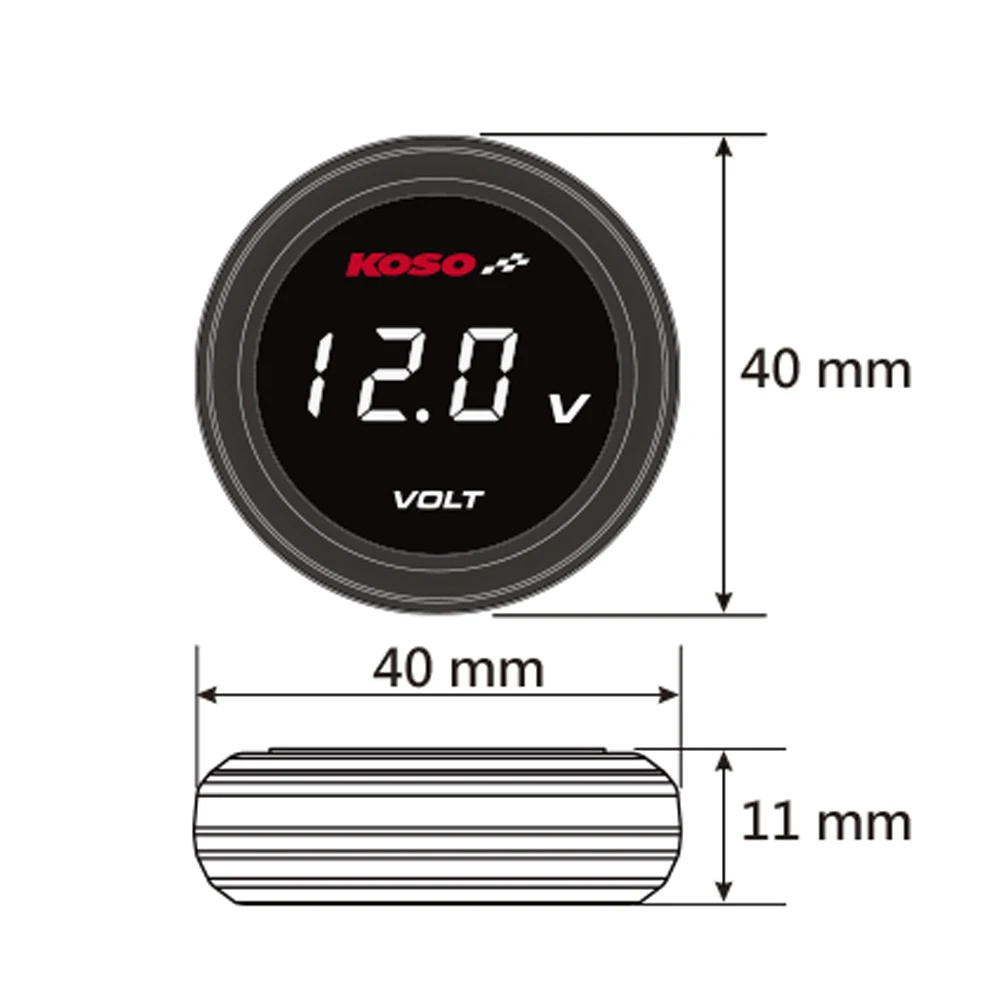 SMOK для KOSO Yamaha MT09 MT 09 MT-09 MT07 07 универсальный мотоцикл мини светодиодный цифровой