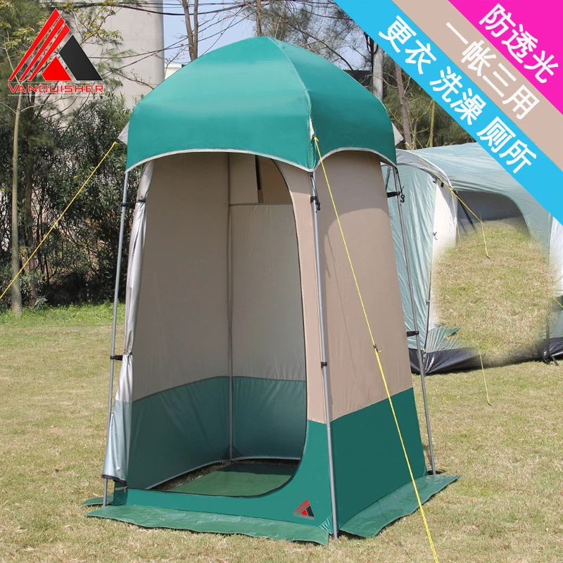 

VANQUISHER 2017 New style easy operate camping shower tent/toilet/dressing changing room tent/Outdoor moveable WC