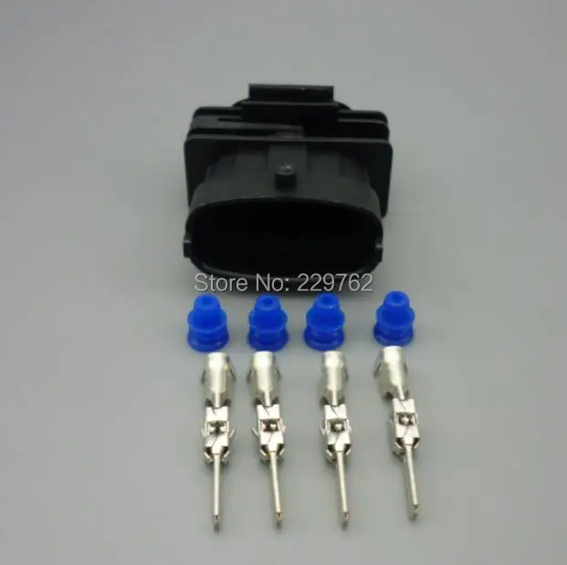 Shhworldsea 4/10/50/100 комплектов 4 Pin ECU 3 5 мм авто штекер автомобильный Водонепроницаемый