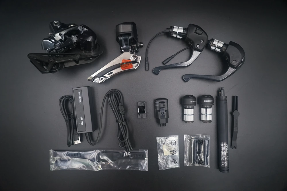 Shimano Di2 тормозные колодки Dura Ace Time Trial/Tri Aero SW-R9160 groupset электронная часть R9100 | Спорт и