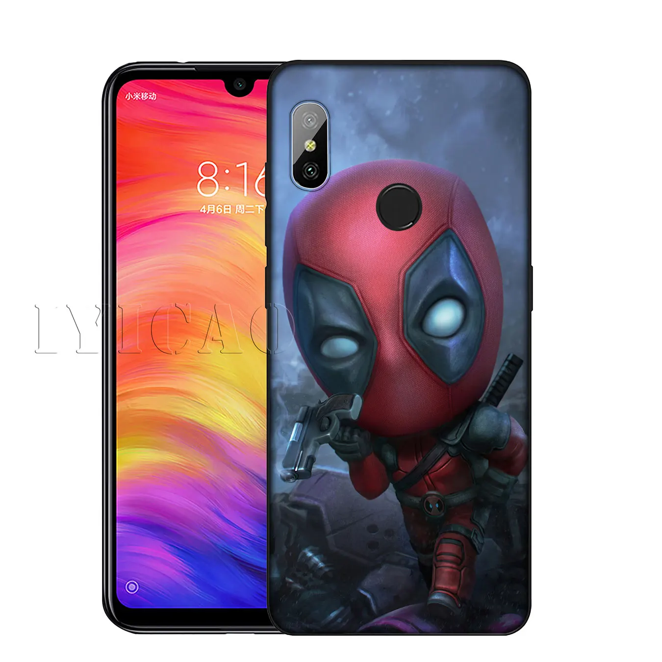 IYICAO Deadpool Movie Marvel Soft Silicone Phone Case for Xiaomi Mi 10 9 9T CC9 CC9E 8 SE A3 Pro A1 A2 Lite 6 pocophone f1 |