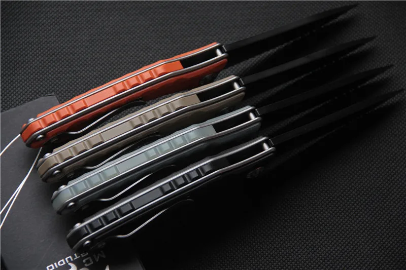 MAXACE Полуночный Кот Фанатик Складной нож 440C стальное лезвие G10 Ручка Открытый Отдых Охота Открытый фрукты Ножи EDC инструменты