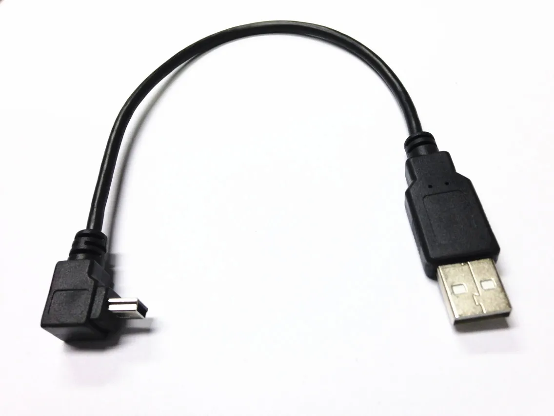 Вздернутый 90 градусов deg USB2.0 жесткий диск цифровой камеры Телефонный Кабель Т
