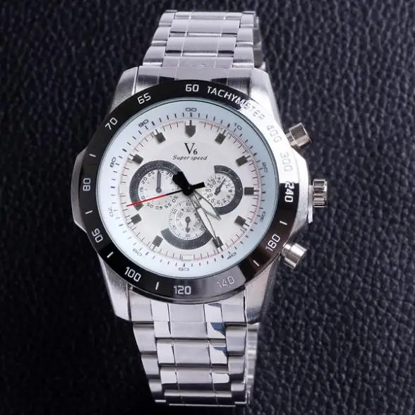 Wholesale watch watches men luxury brand automatic Japan movement stainless steel quartz fashion hours free shipping | Наручные часы