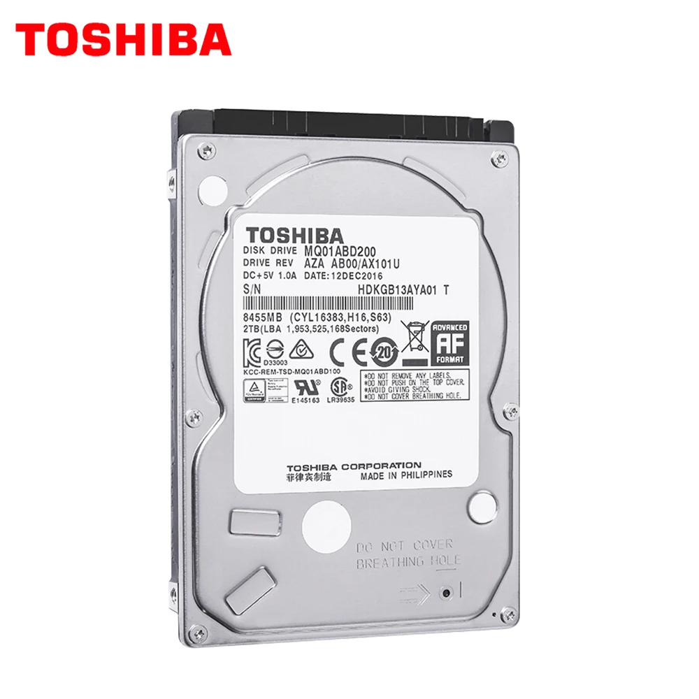 TOSHIBA 3 ТБ внутренний жесткий диск HDD HD 2 5 &quotНоутбук 15 мм высота толщина SATA 6 0 ГБ/сек.
