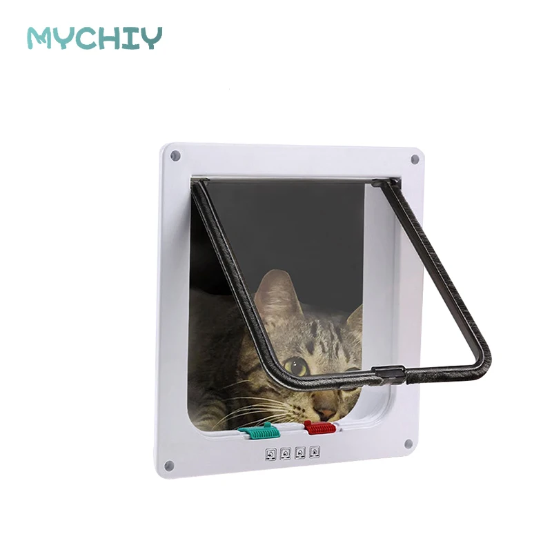 1 шт Кот дверь Cat отверстия собака двери отверстие может Управление в направлении