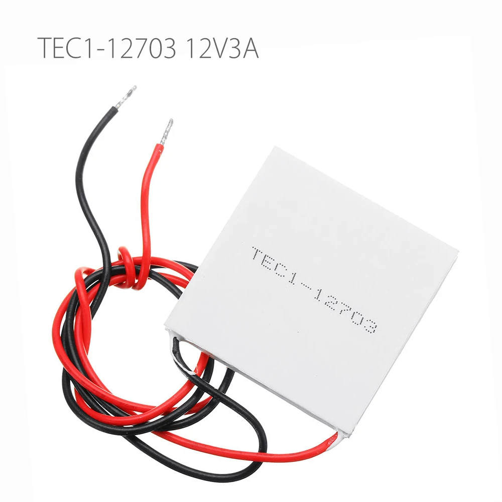 TEC1 12703 40x40 мм 12V3A Термоэлектрический охладитель Пельтье холодильной