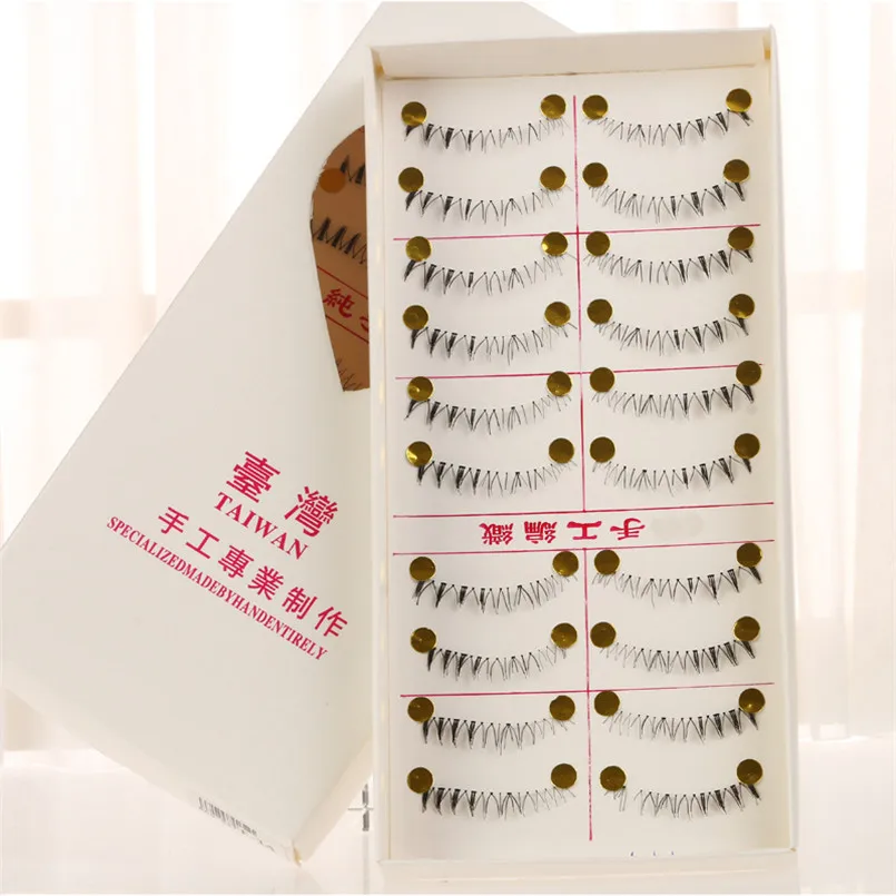 10Pairs/box Lower Eyelashes New Brand Professional Eyes Makeup False Lahes 3D Mink Lashes Maquiagem | Красота и здоровье