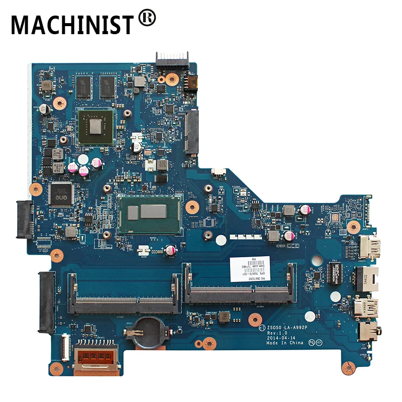 Для hp 15-R 250 G3 15," Ноутбук Материнская плата MB I5-4210U 820M 2G DDR3 ZSO50 LA-A992P 760790-001 760790-501 полностью протестирована