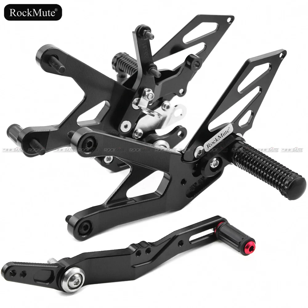 Регулируемый задний комплект с ЧПУ для мотоцикла YAMAHA набор ног Rearsets YZF R1 2015 2016
