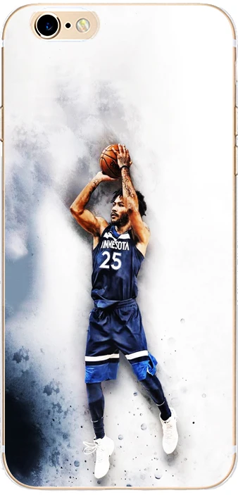 2543 DK Derrick Rose Minnesota жесткий чехол для телефона для iPhone 11 Pro Max 6 7 8plus 5S X XS XR XSMax для samsung s9 s8plus s7 s6 - Цвет: 2543