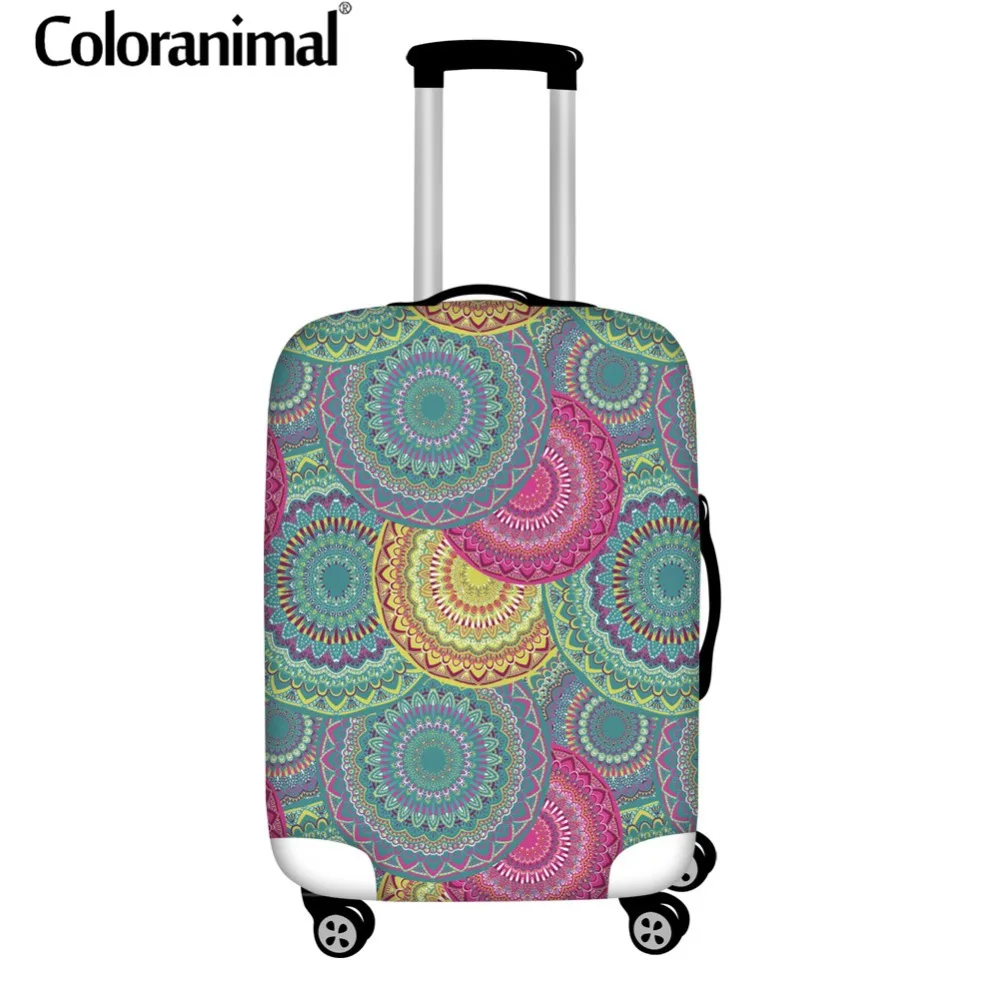 Coloranimal в богемном стиле Мандала печати путешествия Чемодан Защитная крышка