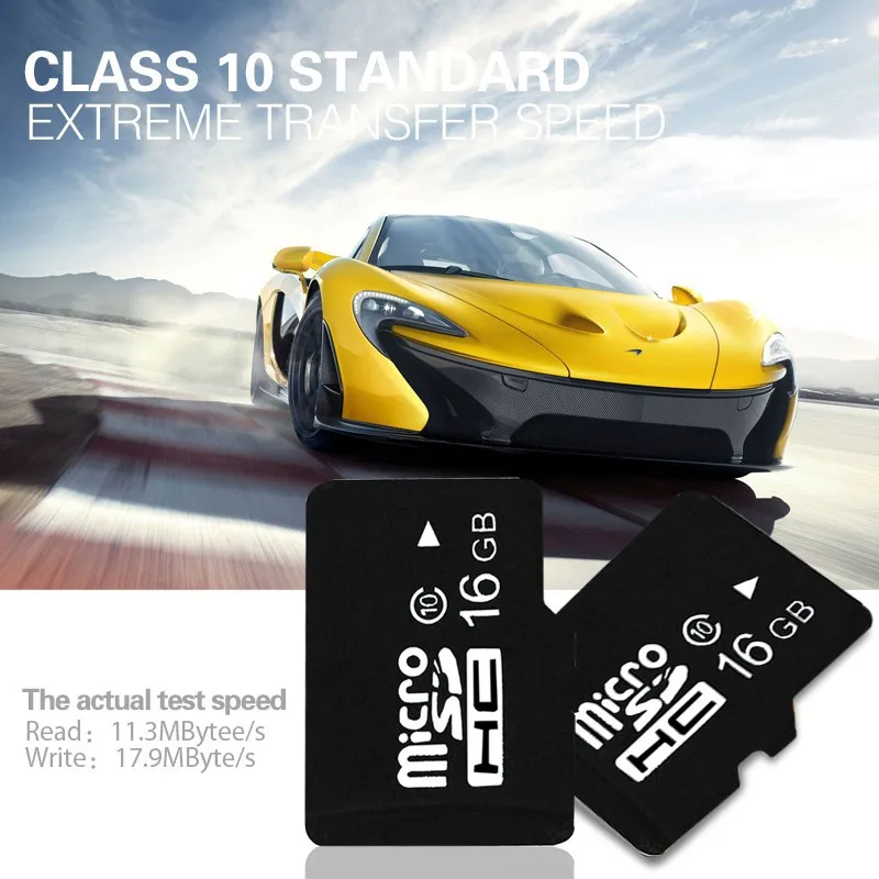 Карта памяти Micro SD Card 64 ГБ 32 16 8 карты MicroSD внешние ручки флэш-накопитель диск для