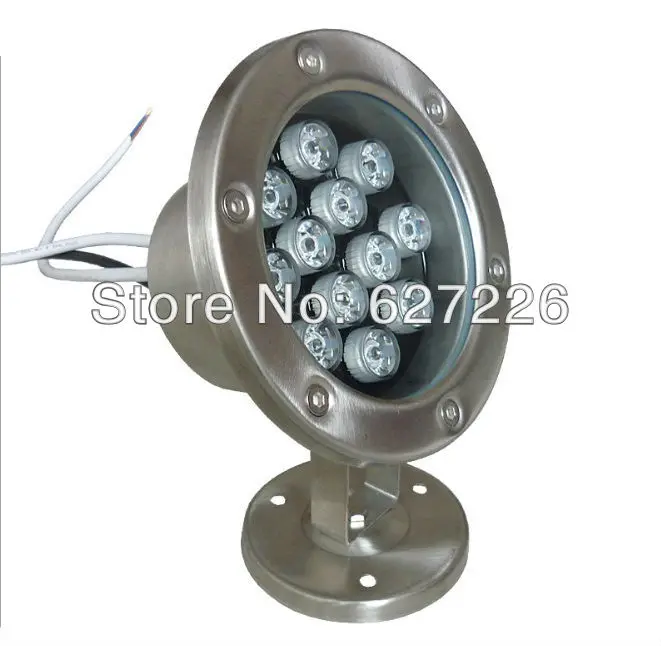 Goede 12W Rgb Dmx Epileds 3W Chip Led Onderwater Verlichting Waterdichte Licht Aquarium Vijver Zwembad Wateroppervlak Shell Accessoires